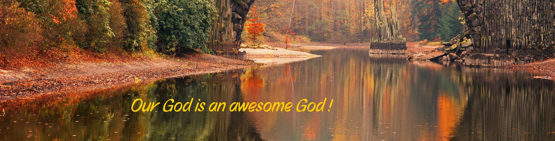 “Our God Is an Awesome God,” but do our lives show it?