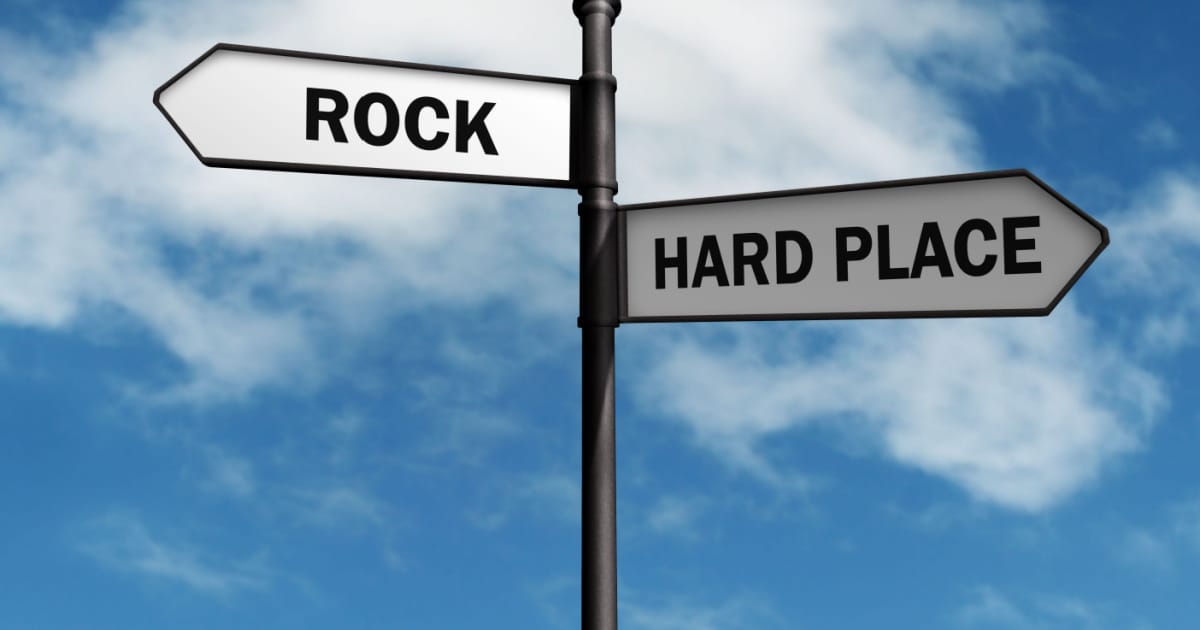 Stuck Between a Rock and a Hard Place